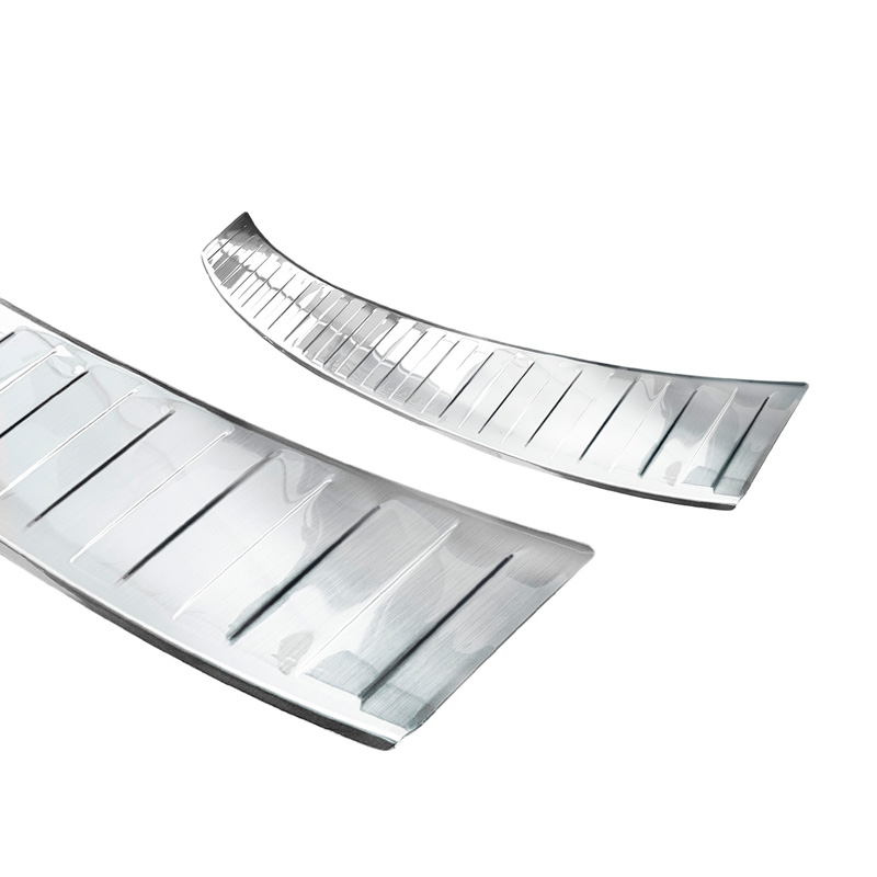 Stainless Steel Rear Bumper Protector  Volkswagen Caddy 2004-2015 & 2015-2020 'Ribs'