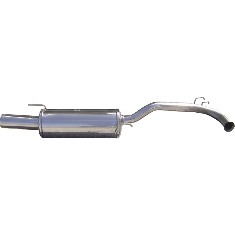 100% Inox Sport Exhaust  Renault Clio I 1.4 (80HP) -1998 80mm