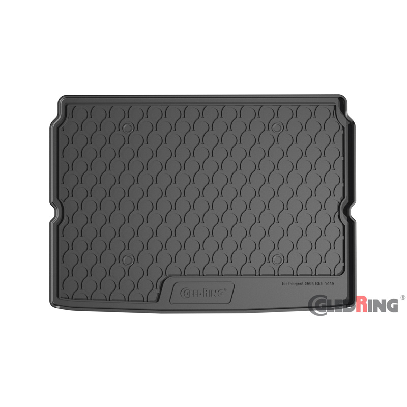 Rubbasol (Rubber) Trunk mat  Peugeot 2008 II 2020- (Upper variable floor)