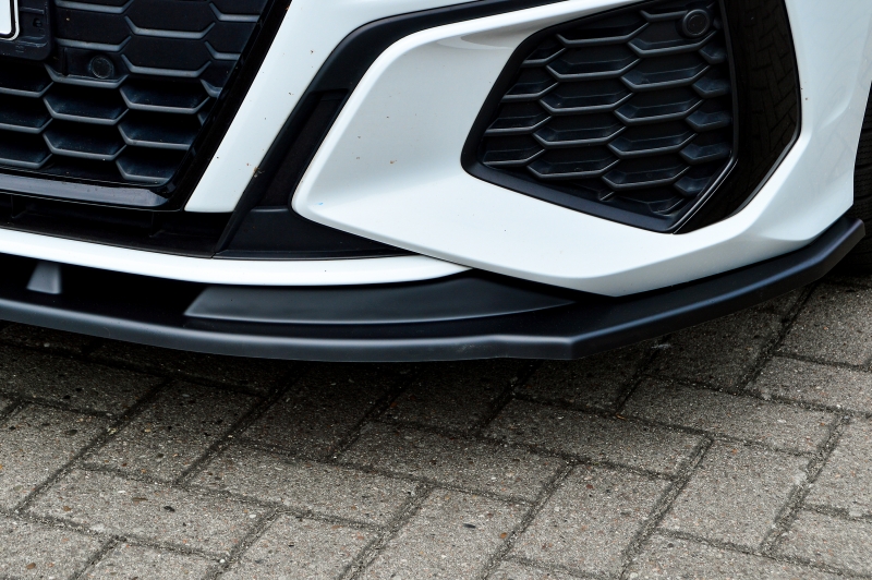Voorspoiler Audi A3 8Y S3 S-Line Glans Zwart