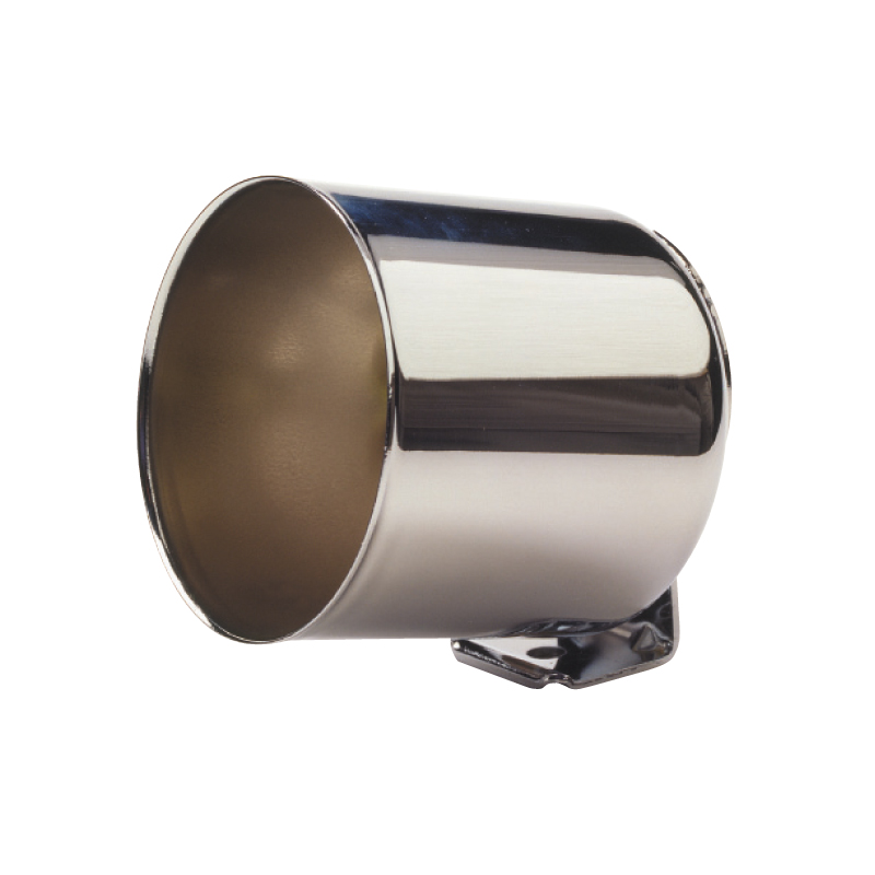Chromen instrumentenhouder (cup) voor 52mm meters