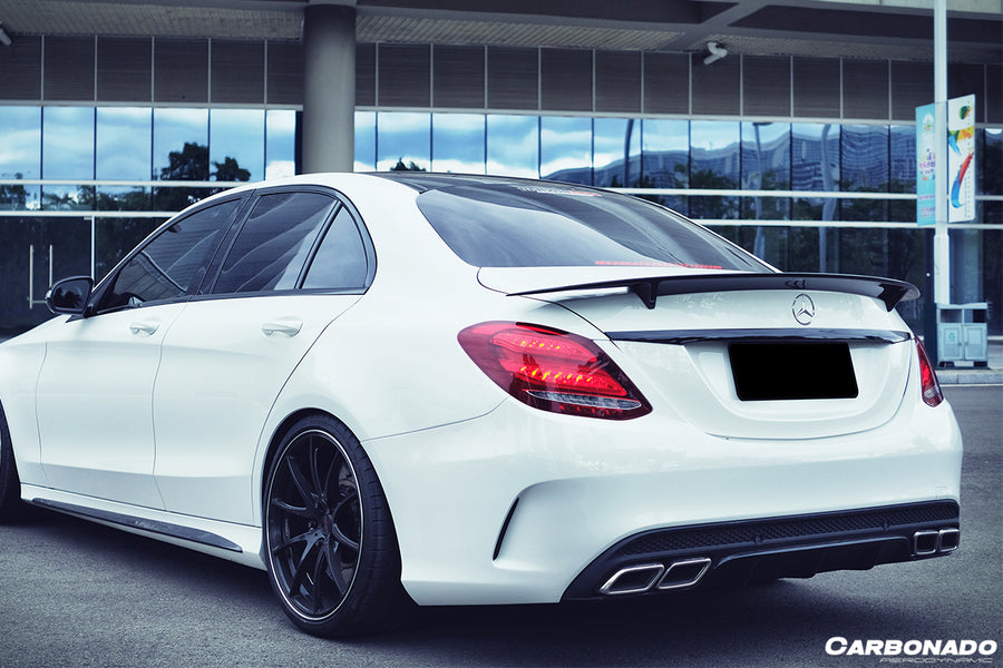 Mercedes Benz C-Class W205 Sedan RT-II Style Spoiler 2015-2021