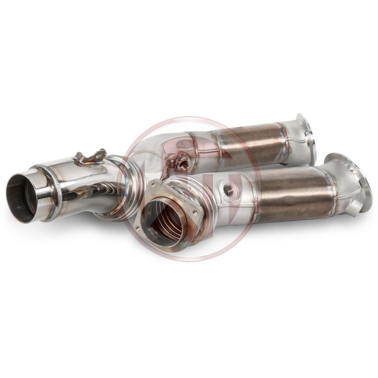 BMW M3 F80 met roetfilter Wagner Downpipe kit incl. 1x 200CPI sportkat.