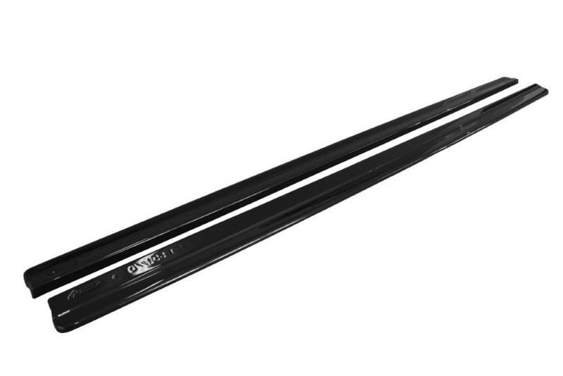 Zijskirts Diffusers Bentley Continental GT Glanzend Zwart
