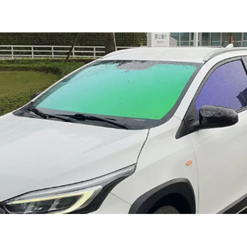 window tinting film Chameleon Green – 152 × 200 cm – self-adhesive