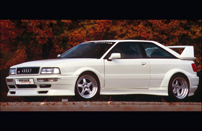 frontvenders widebouw ll Audi Coupe Rieger Poleyester