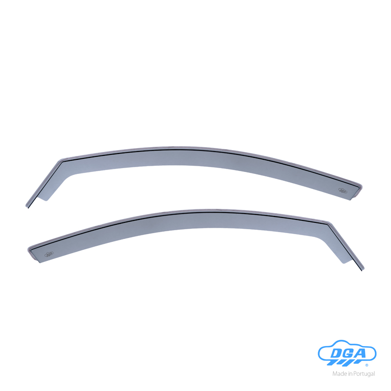 DGA Wind Deflectors  Volvo V70 III (BW) & XC70 II 2007-2016 (2-pieces)