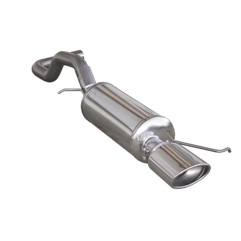 100% Inox Sport Exhaust  Seat Ibiza 6K 1.9 TDi (110HP) 1997-2000 120x80mm