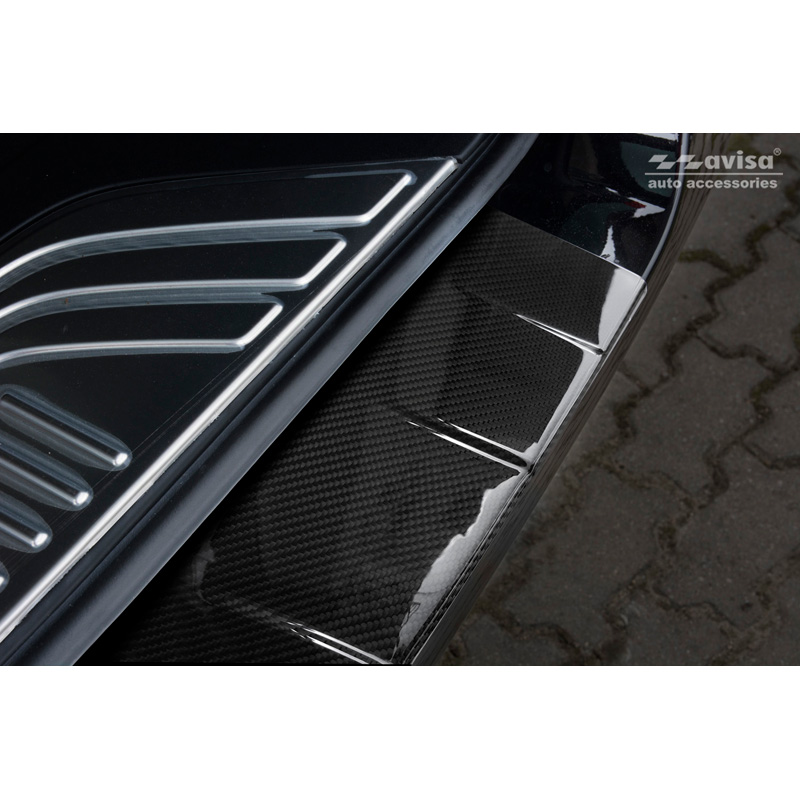 Real 3D Carbon Rear bumper protector  Mercedes Vito / V-Class 2014-2019 & Facelift 2019-