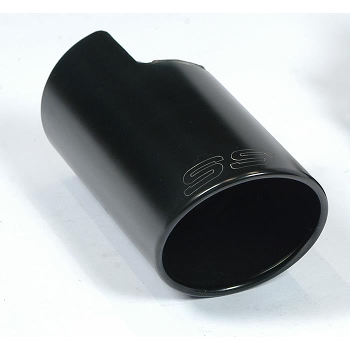 695 ABARTH 1.4T "Tributo Ferrari" (180 Hp) 2009 Endpipe kit Right O100 - Left O100 "Black"