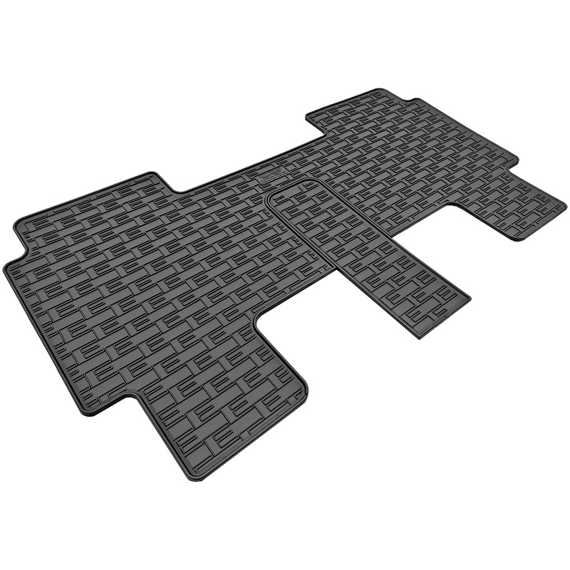CIKCAR Rubber car mats set  Volkswagen ID.Buzz Bus Personal (Long wheel base) 2022- (Second row) (1-piece)