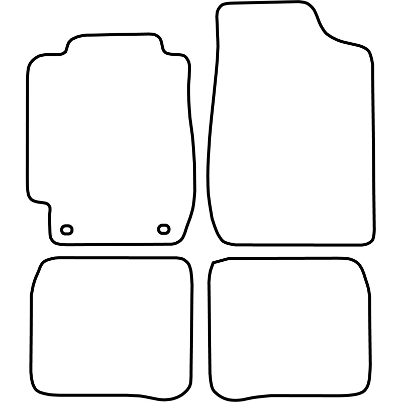 Automatten  Toyota Corolla 1992-1997