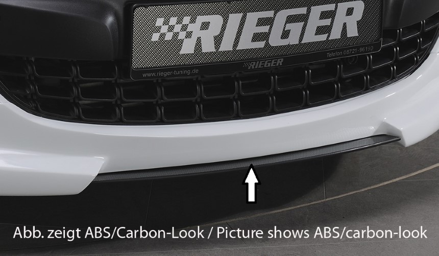 Spoilerzwaard Opel Corsa D Rieger
