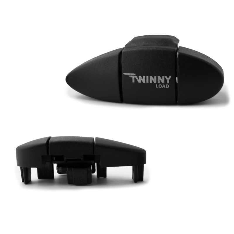 End cap for Aluminum Twinny Load roof bar F01 & F02 - Left and Right - New Model