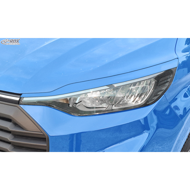 RDX Scheinwerferblenden passend für Ford Transit Custom & Tourneo Custom (V710) 2023- (nur mit Halogen) (ABS)