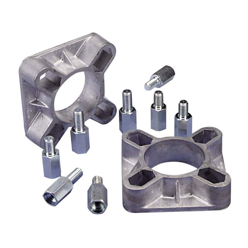 Universal 4-hole wheel spacers 32mm (64mm/axle) - incl. 12X1.50 Studs