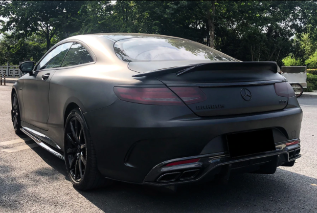 Mercedes Benz C217 S63/S65 AMG Coupe Carbon Fiber Diffuser 2014-2021