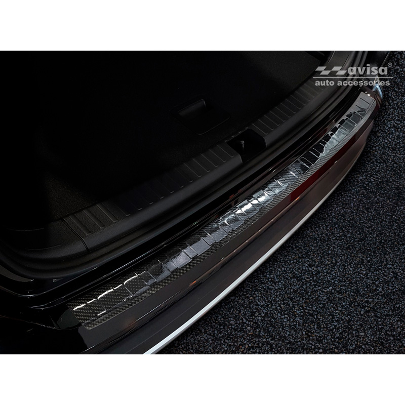 Echt 3D Carbon Achterbumperprotector  Seat Ateca 2016-2020 & FL 2020-