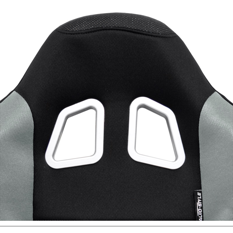 Sportstoel 'K5' - Zwart/Grijs - Vaste rugleuning - incl. sledes