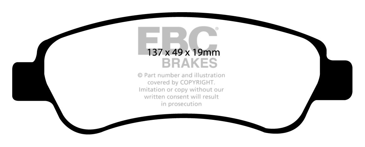 EBC Brakes FIAT BEDRIJFSWAGEN Ducato 3.0 TD (1100/1500/1700kg) 2