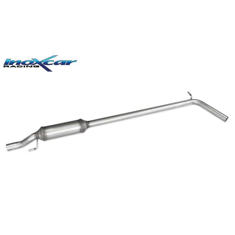 100% Inox Mid silencer  Audi A1 1.4 Turbo 122hp 2011-