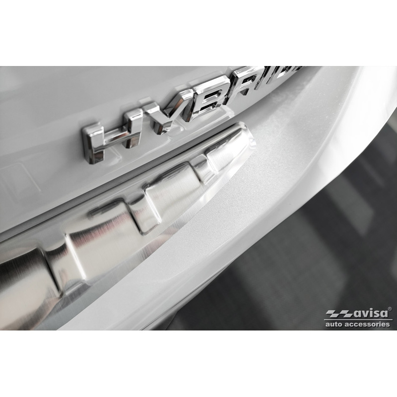 Stainless Steel Rear bumper protector  Toyota Camry (V7) 2017-2021 & FL 2021-2024 / Toyota Camry (XV80) 2024- 'Ribs'
