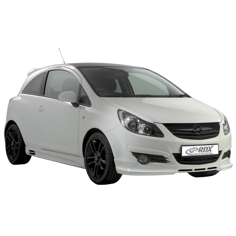 Side skirts  Opel Corsa D 2006- 'GT-Race' (ABS)