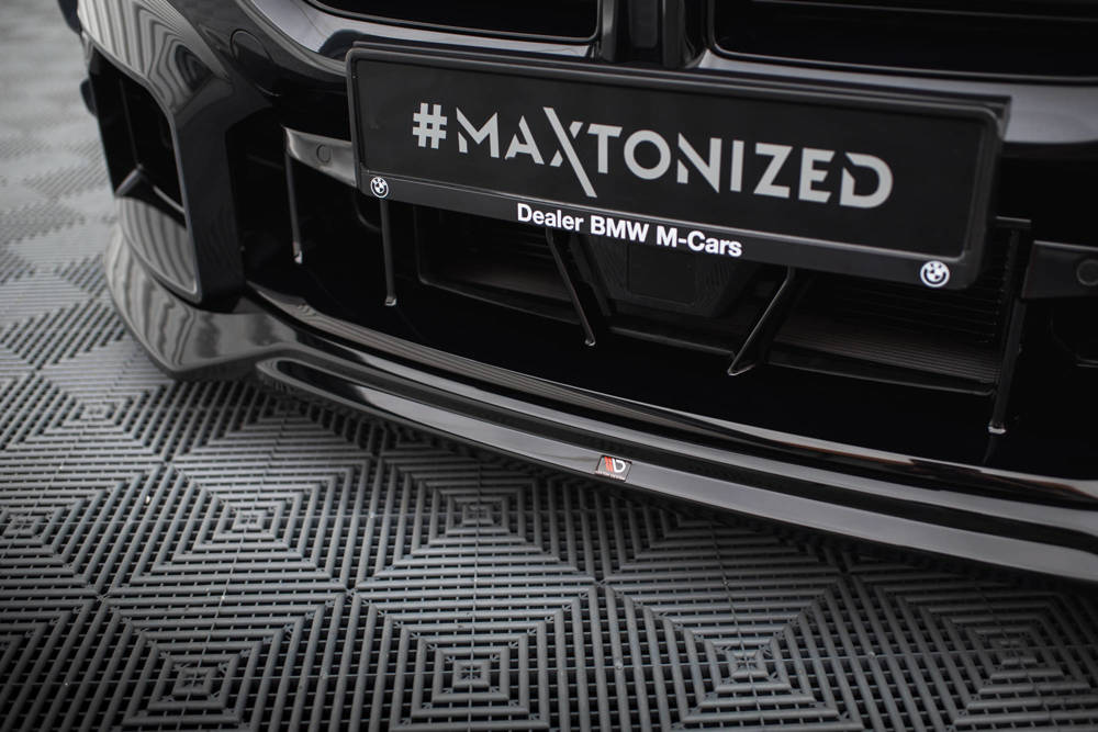 Voorspoiler V.1 BMW M2 G87 Maxton Glans Zwart