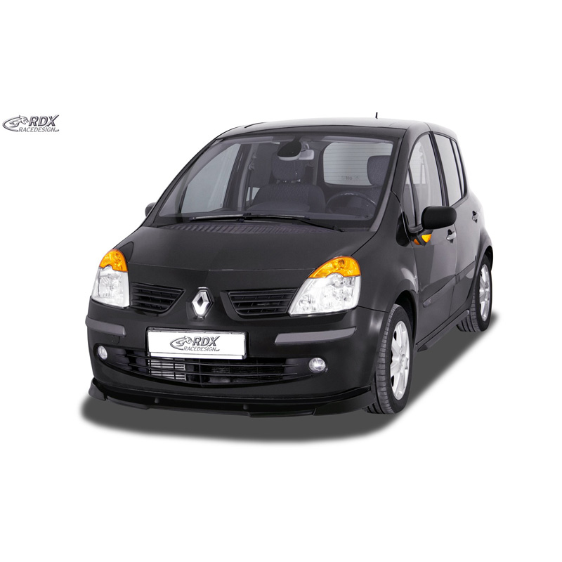 Side skirts 'Slim'  Renault Modus 2004- (ABS glossy black)