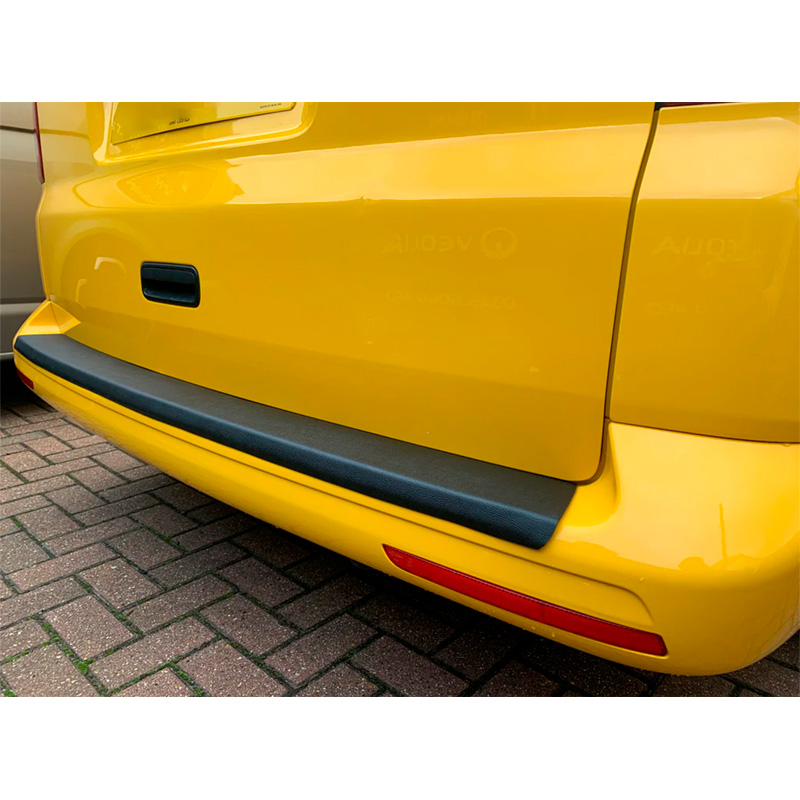Achterbumper beschermlijst  Volkswagen Transporter T5 2003-2009 - Matzwart