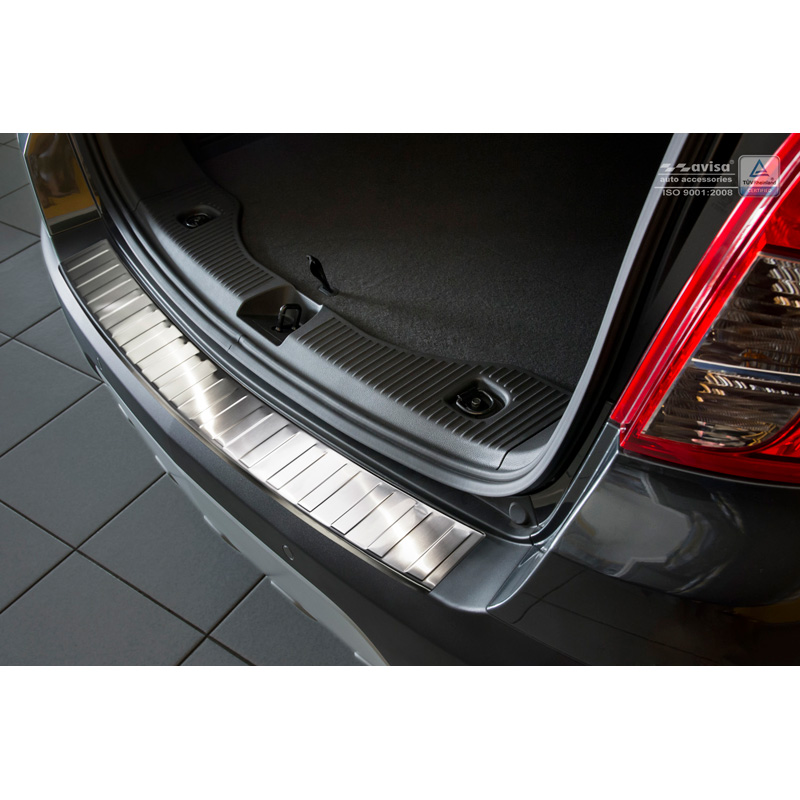 Stainless Steel Rear bumper protector  Opel Mokka 2012-2017 excl. Mokka X