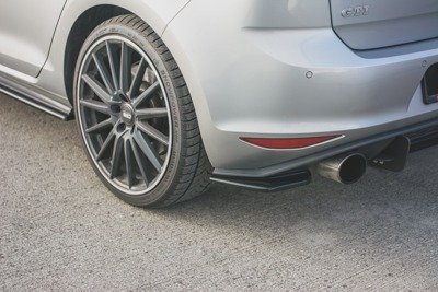 Zijdiffuser VW Golf 7 GTI Glans Zwart