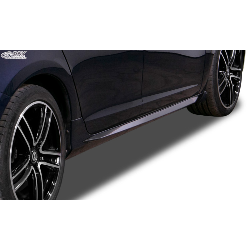 Side skirts 'Slim'  Volvo S60/V60 2013-2018 (ABS glossy black)