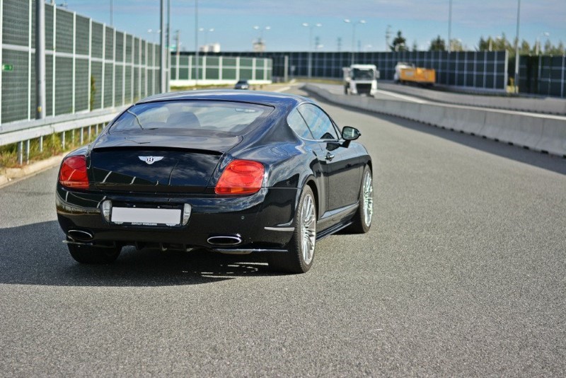 Achterzij Spoilers Bentley Continental GT Glanzend Zwart