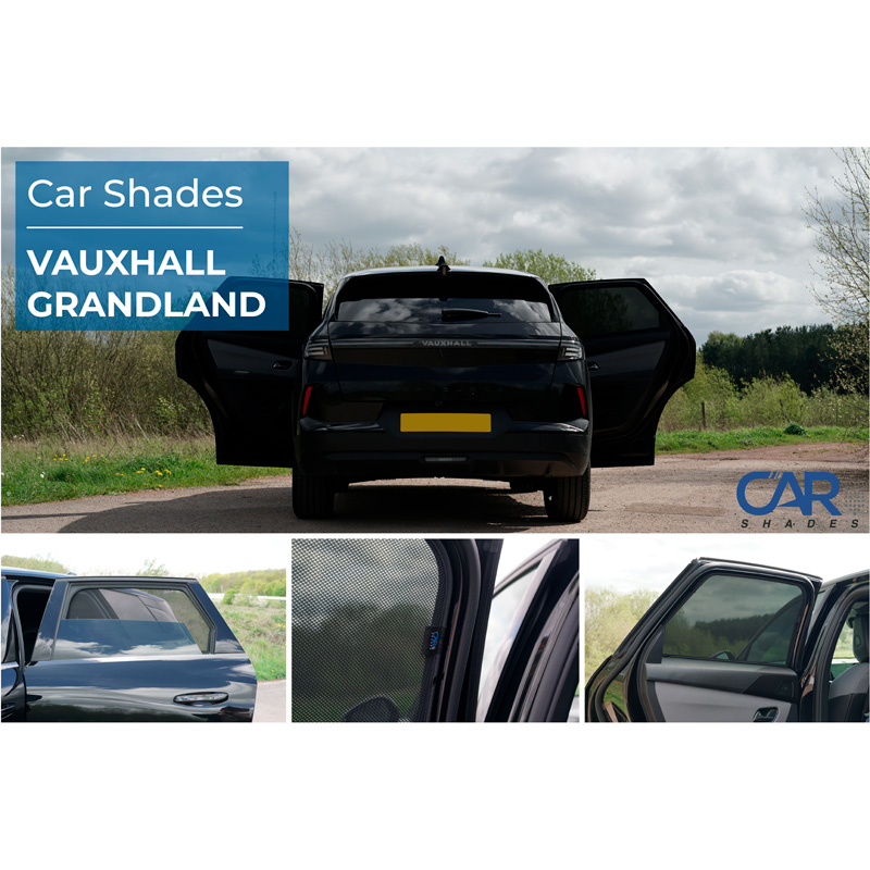 Set Car Shades (rear side doors)  Opel Grandland (OV64) 2024- (2-pieces)