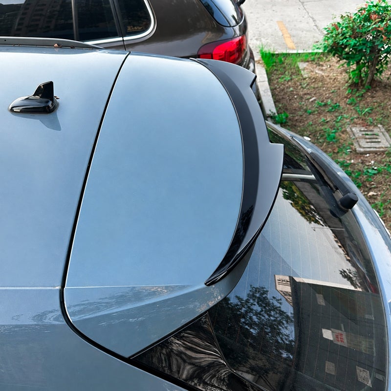 Roof spoiler (Spoiler Cap)  Audi Q3 (F3B) 2019-2025 (ABS Glossy Black)
