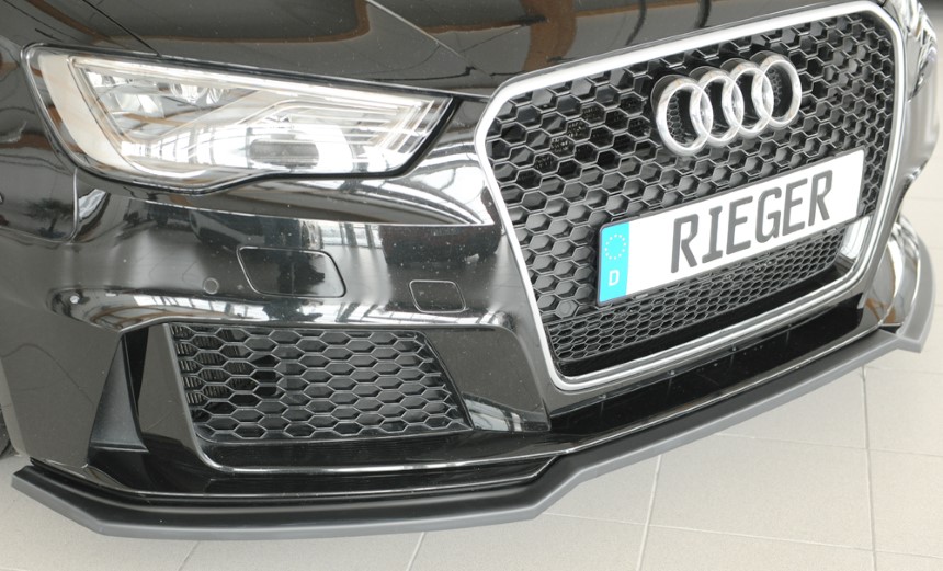 Voorspoiler Audi RS3 8V Sportback Rieger