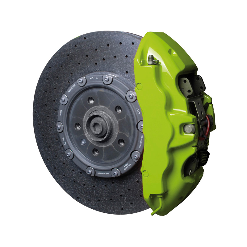 Foliatec Brake Caliper Lacquer Set - toxic green - 3 Components