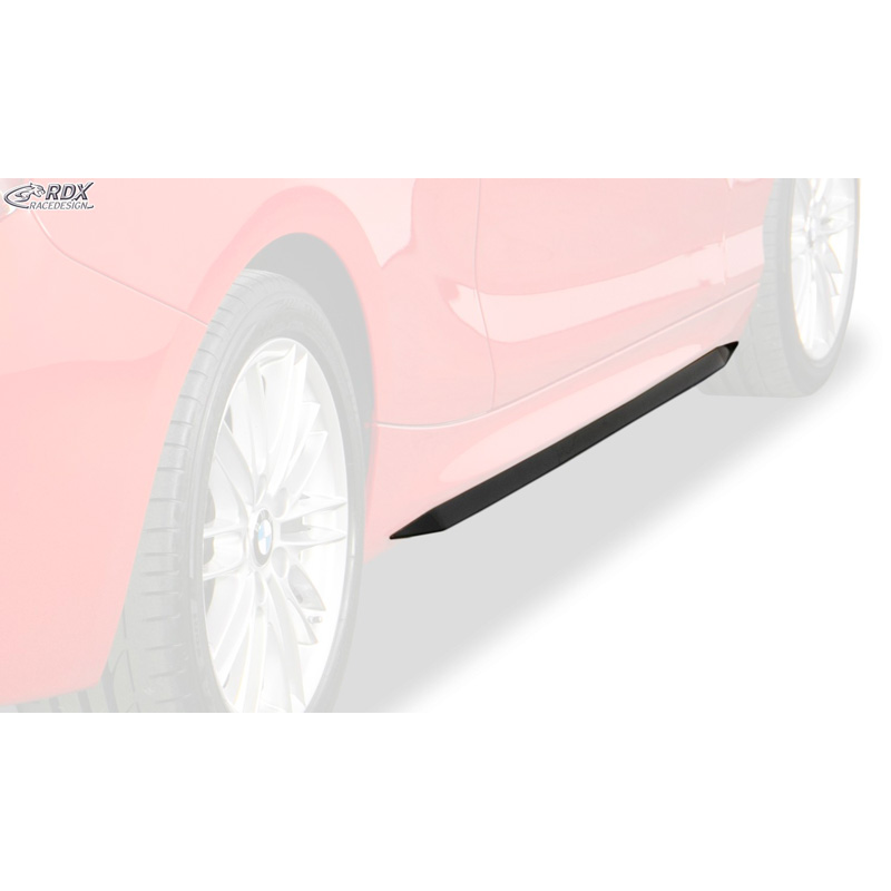 Side skirts 'Slim'  BMW 2-Series F22/F23 Coupe/Cabrio 2013- incl. M-Sport (ABS glossy black)