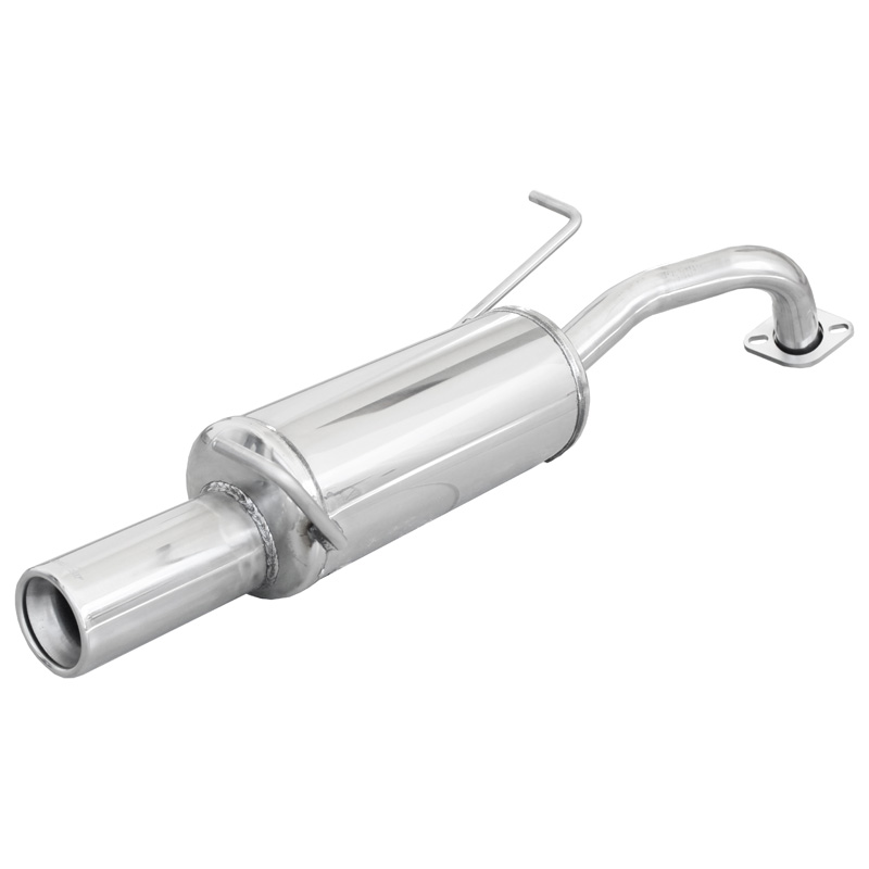 100% Inox Sport Exhaust  Toyota Yaris 1.0 69hp 2011- 1x80mm
