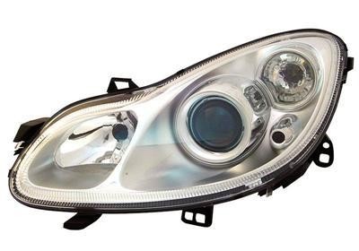 koplamp, H7+H7, elektr verstelb, incl stelmotortje, rechts Smart