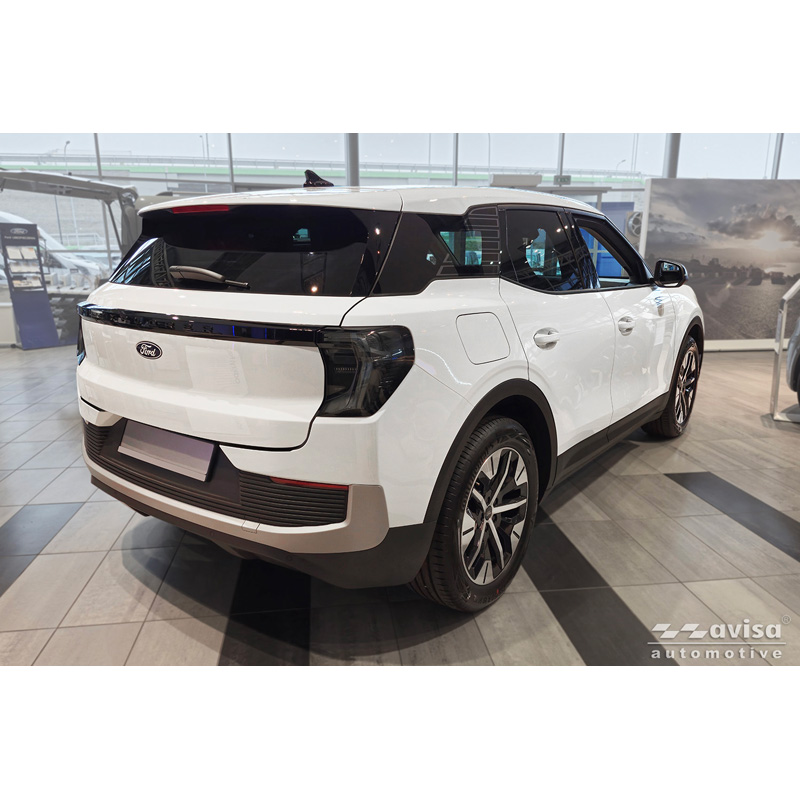 Avisa Zwart RVS Achterbumperprotector  Ford Explorer EV 2024- 'Ribs'