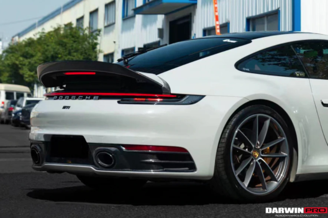 Porsche 911 992 Carrera S/4/4S BKSS Style Carbon Spoiler 2019-2021