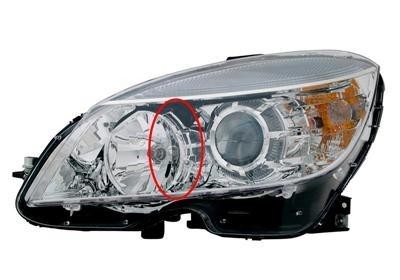 koplamp, Bosch, H7+H7, elektr verstelb, incl stelmotortje, links
