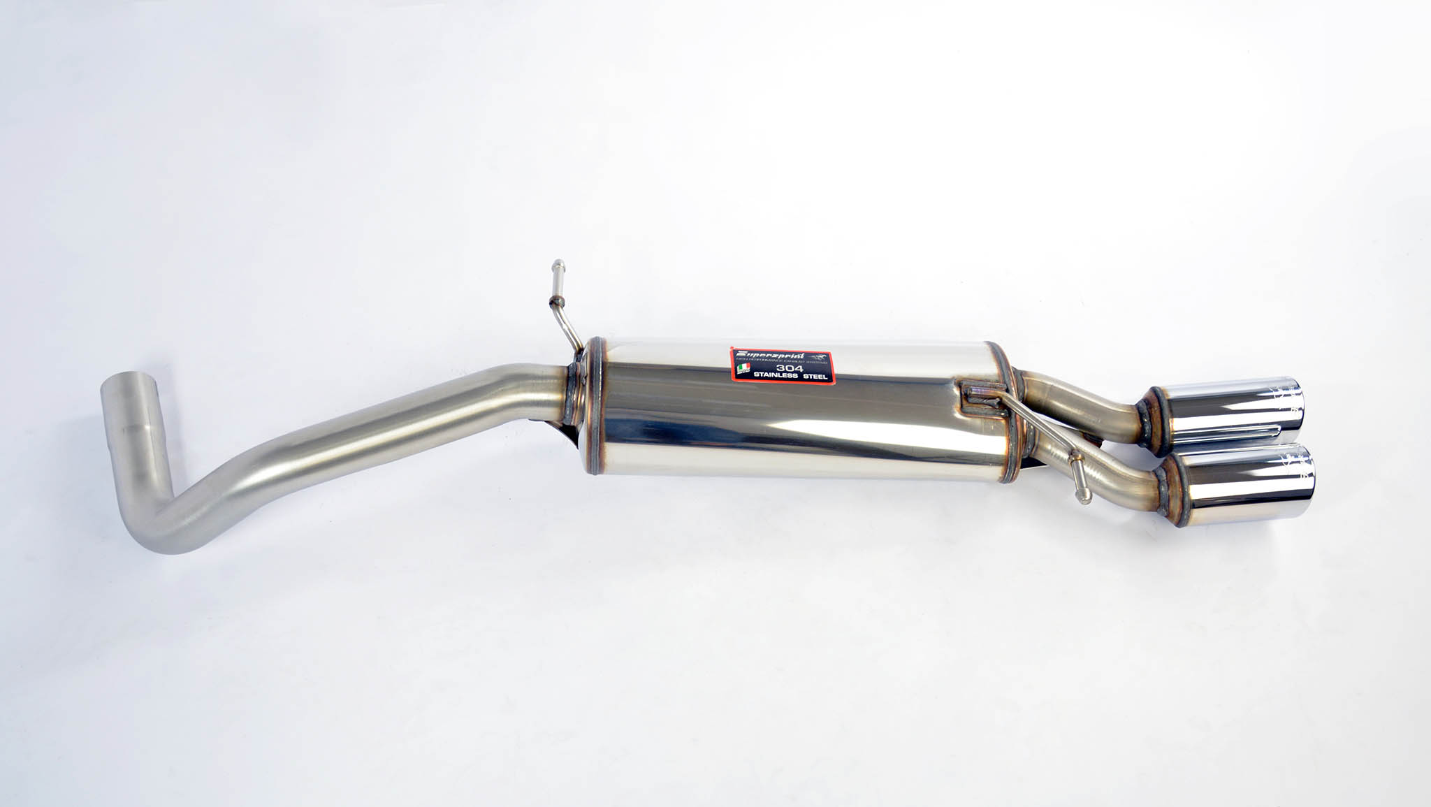 AUDI A1 1.6 TDi 3 Doors / Sportback (90 - 105 Hp) 2011 -> 2014 Rear exhaust OO80