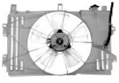 ventilator, 1.4/1.6 Toyota Corolla, 2002 -2004, Sedan/Stationwag