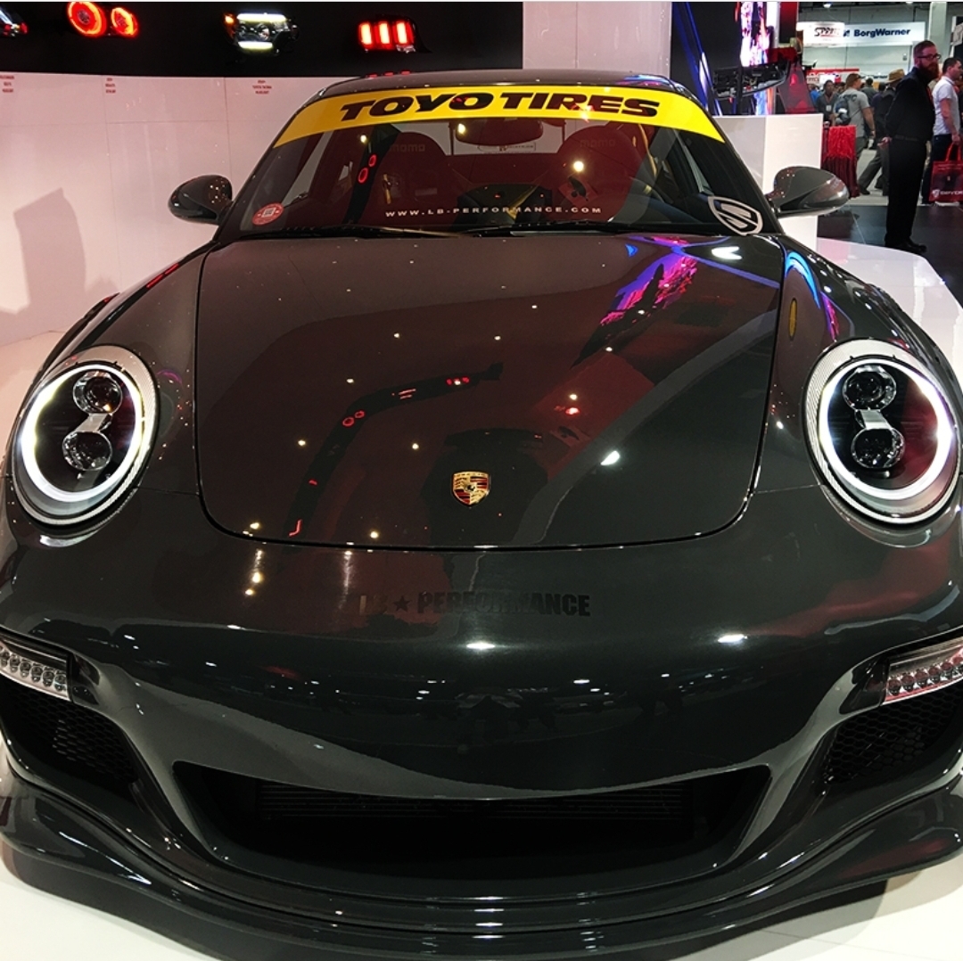 Koplampen Porsche 911 997 DRL LED Xenon Chroom