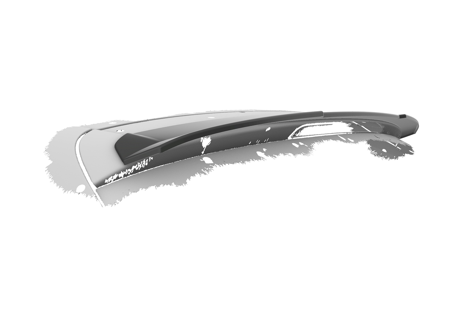 Spoiler Audi A4 B8 Avant CSR Glans Zwart