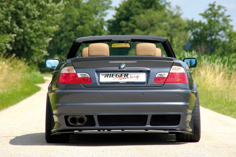 Spoilerzwaard voor Rearbumper BMW E36 E46-Look Niet compact Ri