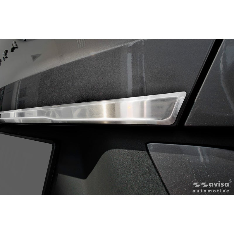 Avisa Brushed Stainless Steel Trunk Tailgate Trim Cover  Renault Arkana 2020-